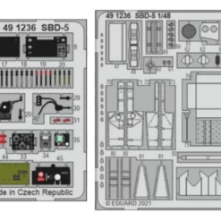 Budget 😍 SBD-5 for RVL (Painted) 1/48 Eduard 👏