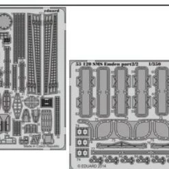 Wholesale 🔥 SMS Emden Pt.2 for RVG 1/350 Eduard 🌟