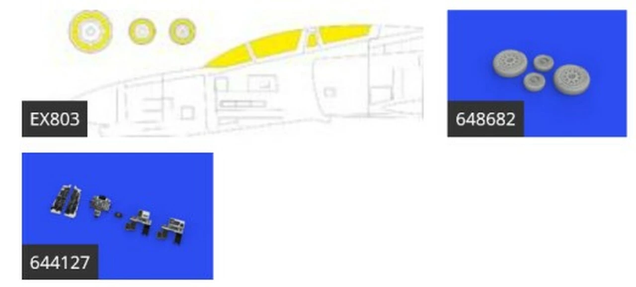 Brand new β F-4B LooKplus for TAM (Photo-Etch & Resin) 1/48 Eduard π 1 Brand new β F-4B LooKplus for TAM (Photo-Etch & Resin) 1/48 Eduard π