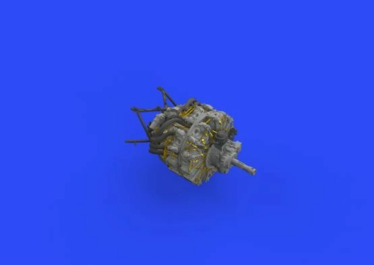 Brand new 𧨠Fw 190A-4 Engine for EDU (Photo-Etch & Resin) 1/48 Eduard β€οΈ 1 Brand new 𧨠Fw 190A-4 Engine for EDU (Photo-Etch & Resin) 1/48 Eduard β€οΈ