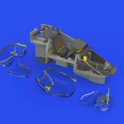 Cheap 🤩 Mi-24D Cockpit for ZVE (Photo-Etch & Resin) 1/48 Eduard 👏