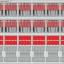 Best Sale 😍 C-130J-30 Seatbelts for ZVE (Painted) 1/72 Eduard 😍