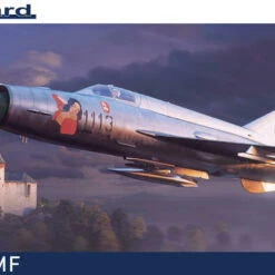 Discount 🔥 MiG-21MF Soviet Cold War Jet Aircraft (Wkd Edition Plastic Kit) 1/48 Eduard ✨