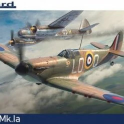 New ⭐ WWII Spitfire Mk Ia British Fighter (Wkd Edition Plastic Kit) 1/48 Eduard ⭐