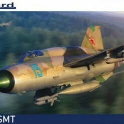 Budget 🎁 MiG-21SMT Soviet Cold War Jet Aircraft (Wkd Edition Plastic Kit) 1/48 Eduard 🤩