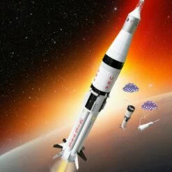 Budget 💯 Saturn 1B Model Rocket Kit (Skill Level Master) 1/100 Estes Rockets 😀