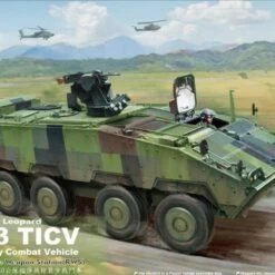 New 👍 ROCA Clouded Leopard CM33 TICV Taiwan Infantry Combat Vehicle w/40mm Remote Weapons Station 1/35 Freedom Model Kits 🛒
