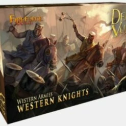 Cheap 🌟 Deus Vult Western Armies Knights (12 Mtd) 28mm Fireforge Games ❤️
