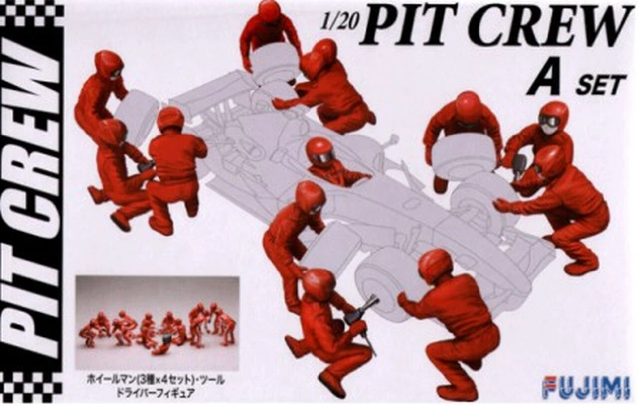 Budget β Formula 1 Pit Crew Set A (12) 1/20 Fujimi 𧨠1 Budget β Formula 1 Pit Crew Set A (12) 1/20 Fujimi π§¨
