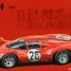 Coupon ❤️ 1967 Ferrari 330P4 Race Car 1/24 Fujimi 💯