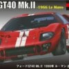 Outlet 🔥 Ford GT40 Mk II #3 1966 LeMans Race Car 1/24 Fujimi 🎉