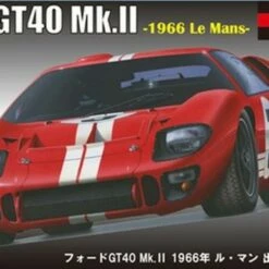 Outlet 🔥 Ford GT40 Mk II #3 1966 LeMans Race Car 1/24 Fujimi 🎉