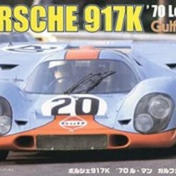 Coupon 😀 Porsche 917K Gulf Color 1970 LeMans Race Car 1/24 Fujimi ✔️