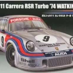 Cheap 🤩 Porsche Carrera 911 RSR Turbo Martini & Rossi #9 1974 Watkins Glen Race Car 1/24 Fujimi 🧨