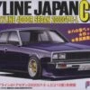 Brand new 🛒 Nissan Skyline 2000GT-E-L (C210) 4-Door Car 1/24 Fujimi 🌟