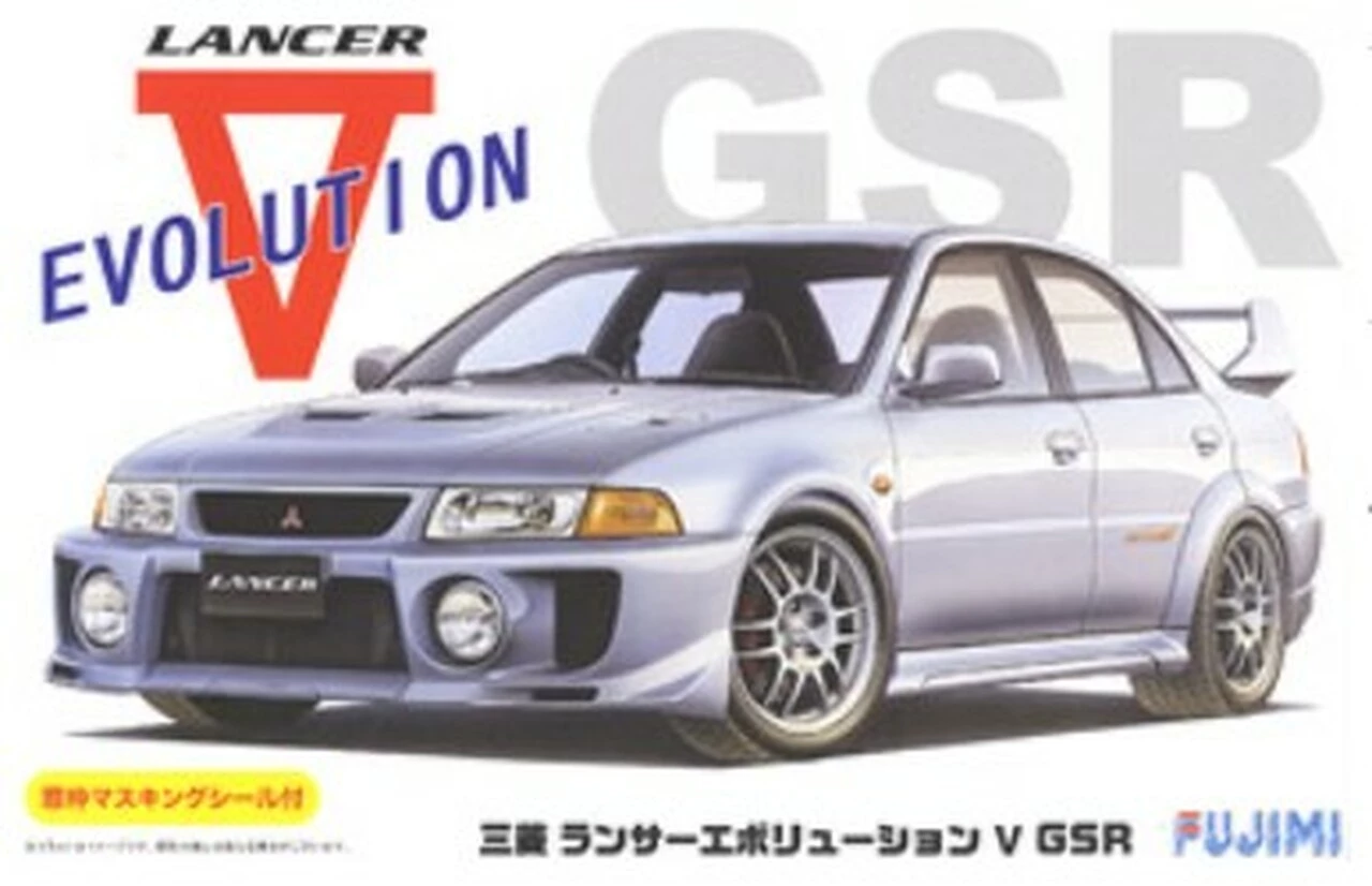 Flash Sale π Mitsubishi Lancer Evolution V GSR 4-Door Car 1/24 Fujimi π― 1 Flash Sale π Mitsubishi Lancer Evolution V GSR 4-Door Car 1/24 Fujimi π―