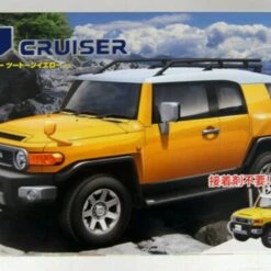 Flash Sale ⭐ Toyota FJ Cruiser 2-Door SUV (Molded Yellow) (Snap) 1/24 Fujimi ⌛