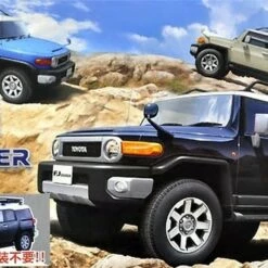 Flash Sale ❤️ Toyota FJ Cruiser 2-Door SUV (Molded Black) (Snap) 1/24 Fujimi 🎉