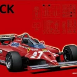 Outlet ⭐ Ferrari 126CK 1981 Race Car 1/20 Fujimi ✔️
