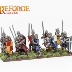 Brand new 💯 Deus Vult Foot Knights XI-XIIIc (30) 28mm Fireforge Games 🔔 -megahobby Sales Store foot knights xi xiii century 3 98620.1532537613