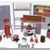 Flash Sale 🔔 Garage Tools Set #2 1/24 Fujimi ⭐