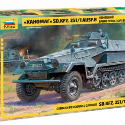 Best Sale 👍 Sd.Kfz.251/1 Ausf.B German Personnel Carrier 1/35 Zvezda 👏