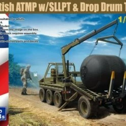 Best Sale 👍 British ATMP Vehicle w/SLLPT & Drop Drum Trailer 1/35 Gecko Models 🔔