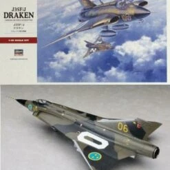 Best Pirce 🎉 J35F/J Draken 1/48 Hasegawa 🌟