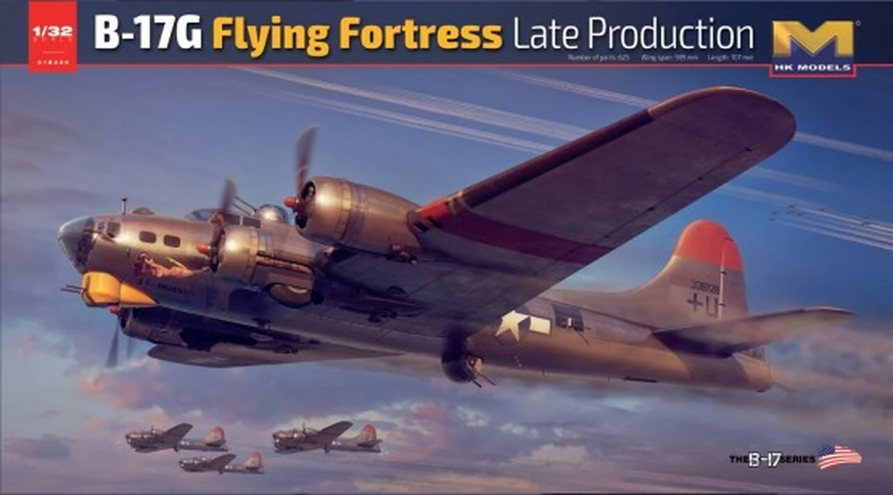 Best Pirce 𧨠B-17G Flying Fortress Late Production Heavy Bomber 1/32 HK Models π 1 Best Pirce 𧨠B-17G Flying Fortress Late Production Heavy Bomber 1/32 HK Models π