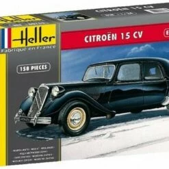 Hot Sale 🎉 Citroen 15CV 4-Door Sedan Car 1/24 Heller ⌛