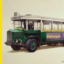 Deals 🌟 1930s Parisien TN6 C2 Autobus 1/24 Heller 🌟