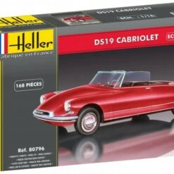 Brand new 🧨 Citroen DS19 4-Door Convertible Car 1/16 Heller ⭐