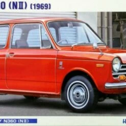 Coupon 👏 1969 Honda N360 (NII) 2-Door Car 1/24 Hasegawa ⌛