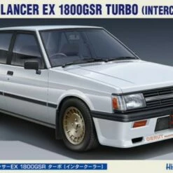 Flash Sale ❤️ 1983 Mitsubishi Lancer EX 1800GSR Turbo (Intercooler) 4-Door Car 1/24 Hasegawa 👏