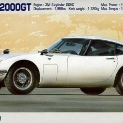 Outlet ❤️ 1967 Toyota 2000GT Early Type Sports Car 1/24 Hasegawa 🧨