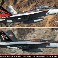 Wholesale 🛒 F/A-18E/F Super Hornet USS Nimitz CVW-11 Jet Fighter (Ltd Edition) (2 Kits) 1/72 Hasegawa 🎁