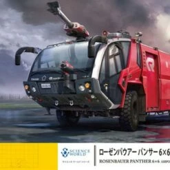 Flash Sale 💯 Rosenbauer Panther 6x6 Airport Crash Tender 1/72 Hasegawa 😀