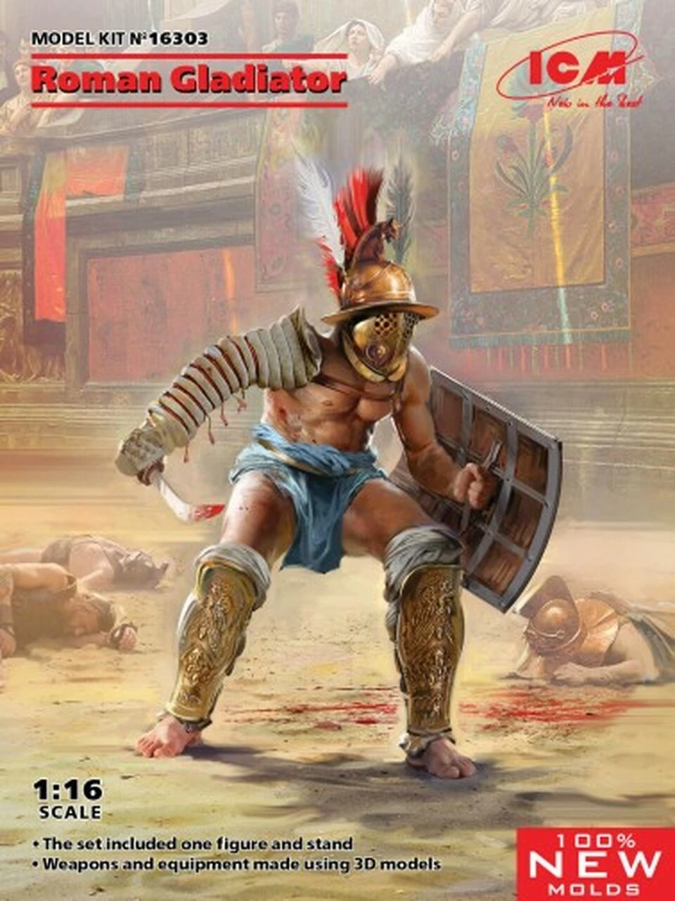 Budget π― Roman Gladiator 1/16 ICM Models βοΈ 1 Budget π― Roman Gladiator 1/16 ICM Models βοΈ