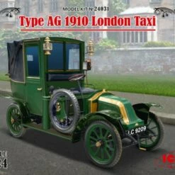 Best Sale 🎉 1910 Type AG London Taxi 1/24 ICM Models 😀