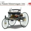 Best Pirce ⌛ 1886 Benz Patent Motorwagen 1/24 ICM Models 🌟