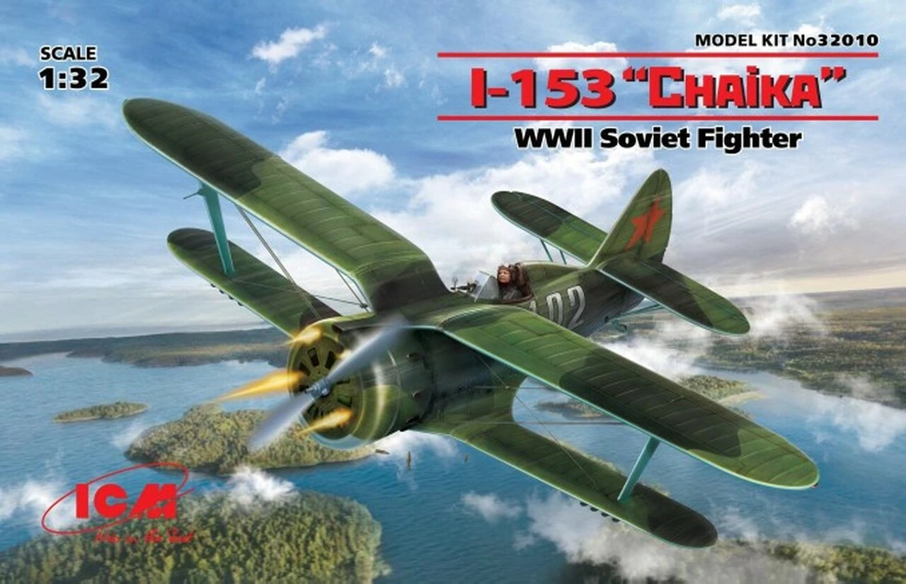 Best Sale π WWII Soviet I-153 Chaika Fighter 1/32 ICM Models π₯ 1 Best Sale π WWII Soviet I-153 Chaika Fighter 1/32 ICM Models π₯