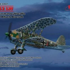 Best deal 🔥 WWII German CR.42 LW Ground Attack Aircraft 1/32 ICM Models 🧨