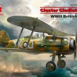 Buy 😀 WWII British Gloster Gladiator Mk I Fighter 1/32 ICM Models 🤩