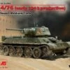 Cheap 👍 T-34/76 Early 1943 Production WWII Soviet Medium Tank 1/35 ICM Models 👏