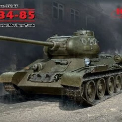 Outlet β€οΈ T-34/85 WWII Soviet Medium Tank 1/35 ICM Models π