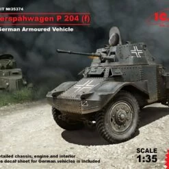 Best deal 🔥 Panzerspahwagen P 204(f) WWII German Armored Vehicle 1/35 ICM Models 🎁
