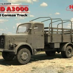 New β KHD A3000 WWII German Army Truck 1/35 ICM Models π§¨
