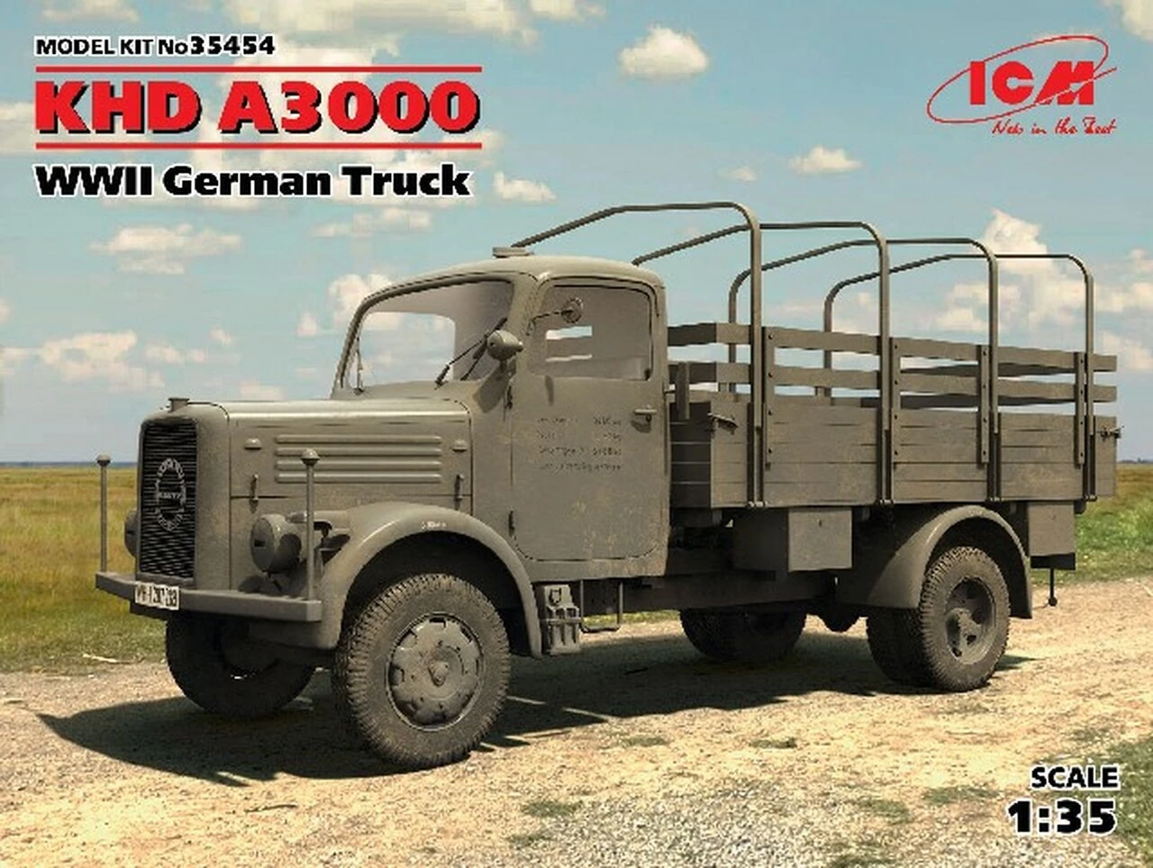 New β KHD A3000 WWII German Army Truck 1/35 ICM Models 𧨠1 New β KHD A3000 WWII German Army Truck 1/35 ICM Models π§¨