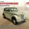 Best deal 😍 WWII German Kadett K38 Convertible Staff Car w/Top Up 1/35 ICM Models 🧨
