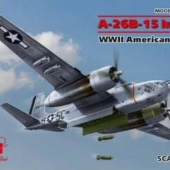 Discount 🤩 WWII USAF A-26B-15 Invader Bomber 1/48 ICM Models 🎁